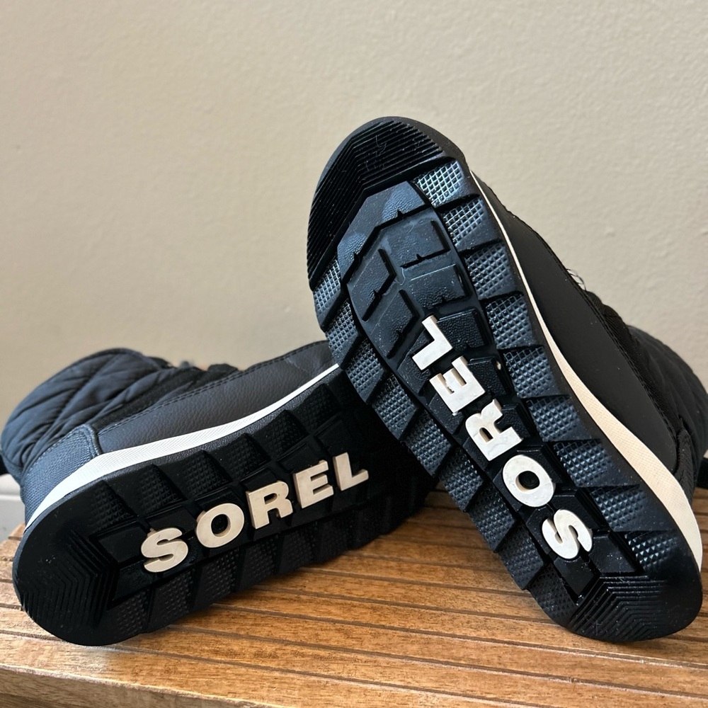 Sorel Kids Black Winter Boots Size 2